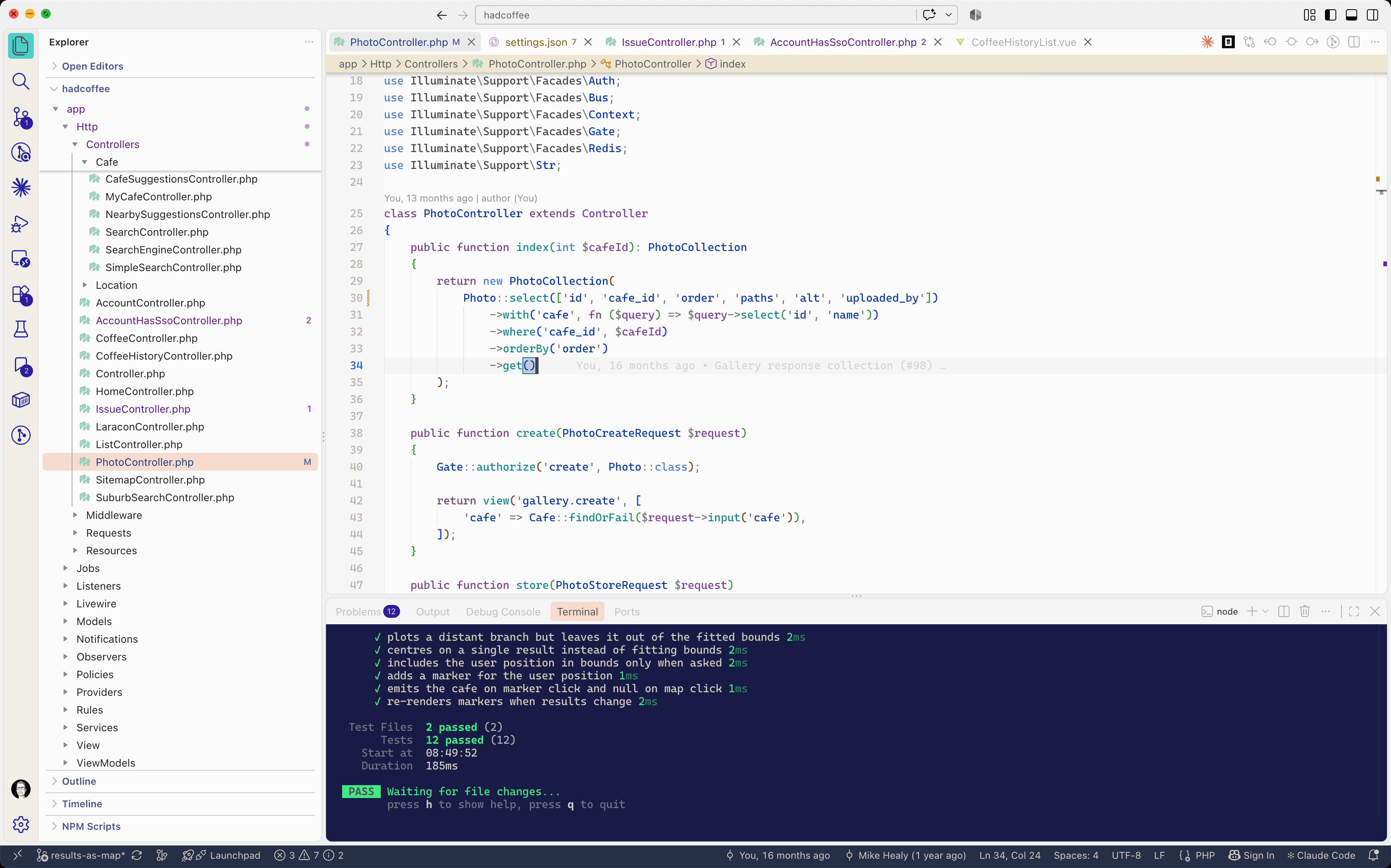 View larger screenshot PHP sample code