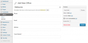 WordPress Custom Post Type